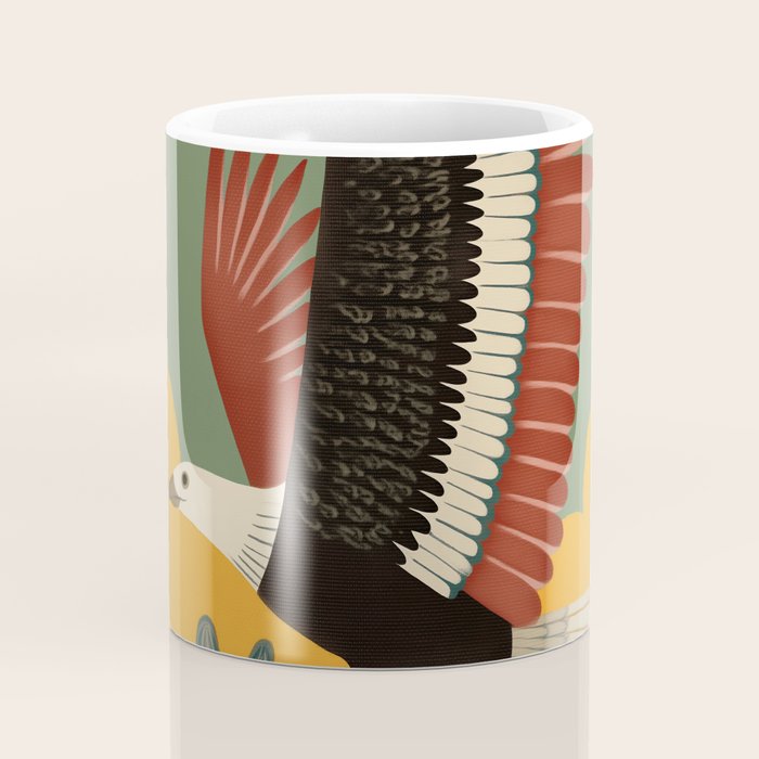 Bald Eagle in Flight Coffee Mug Gallery Image 4
