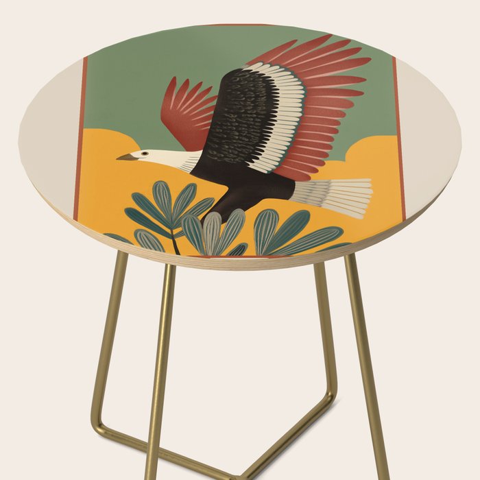 Bald Eagle in Flight Side Table Gallery Image 2