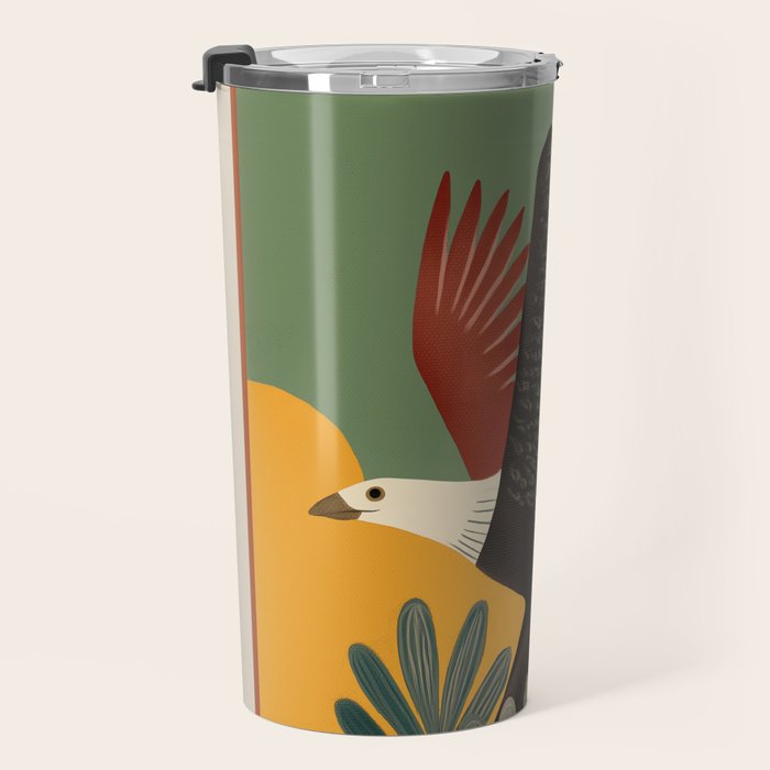 Bald Eagle in Flight Travel Mug Gallery Image 3