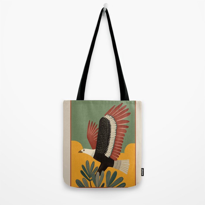 Bald Eagle in Flight Tote Bag Gallery Image 2