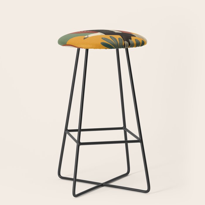 Bald Eagle in Flight Stool Gallery Image 1