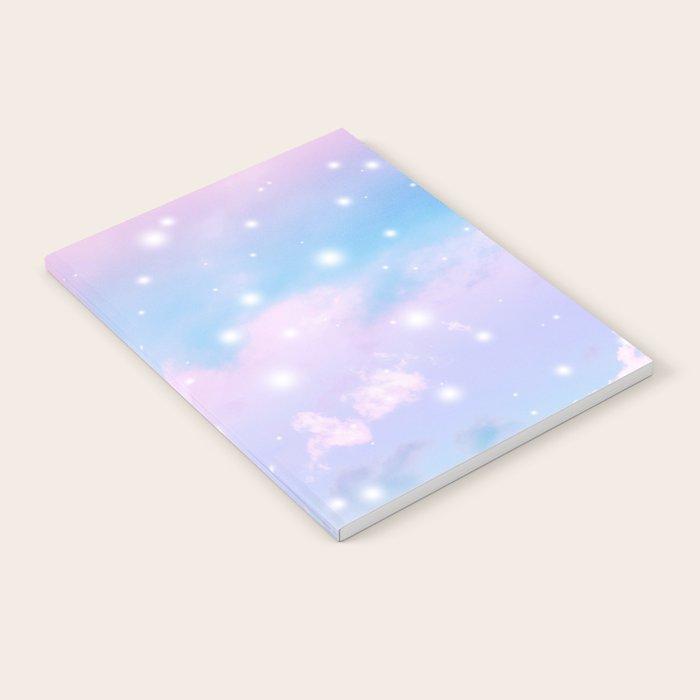 Pastel Cosmos Dream #4 #decor #art #society6 Notebook Gallery Image 2