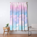 Pastel Cosmos Dream #4 #decor #art #society6 Window Curtain Gallery Image 5