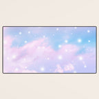 Pastel Cosmos Dream #4 #decor #art #society6 Desk Mat Gallery Image 3