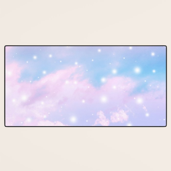 Pastel Cosmos Dream #4 #decor #art #society6 Desk Mat Gallery Image 3