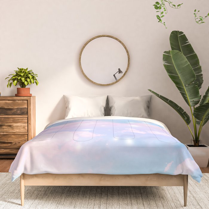 Pastel Cosmos Dream #4 #decor #art #society6 Comforter Gallery Image 3