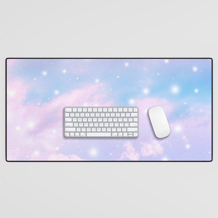 Pastel Cosmos Dream #4 #decor #art #society6 Desk Mat Gallery Image 1
