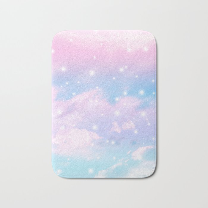 Pastel Cosmos Dream #4 #decor #art #society6 Bath Mat Gallery Image 1