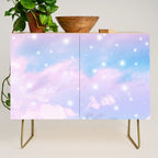 Pastel Cosmos Dream #4 #decor #art #society6 Credenza Gallery Image 1