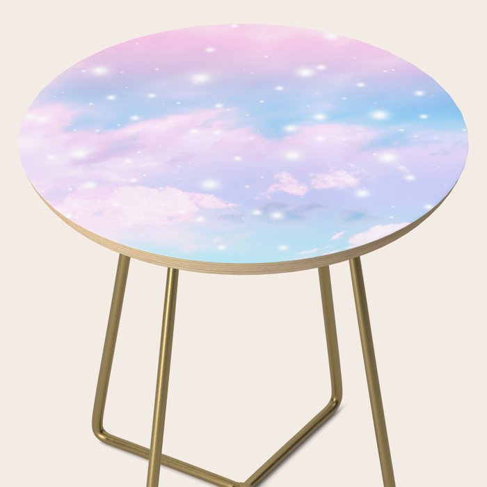 Pastel Cosmos Dream #4 #decor #art #society6 Side Table Gallery Image 2