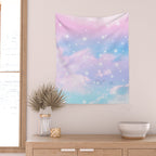 Pastel Cosmos Dream #4 #decor #art #society6 Wall Tapestry Gallery Image 2