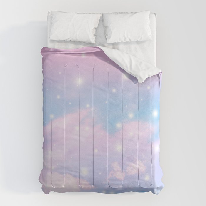 Pastel Cosmos Dream #4 #decor #art #society6 Comforter Gallery Image 6