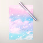 Pastel Cosmos Dream #4 #decor #art #society6 Wrapping Paper Gallery Image 1