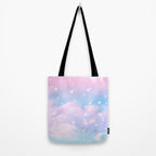 Pastel Cosmos Dream #4 #decor #art #society6 Tote Bag Gallery Image 2