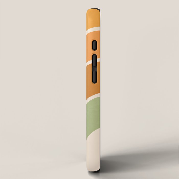 Retro curve iPhone Case Gallery Image 2