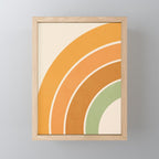 Retro curve Mini Art Print Gallery Image 1