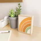 Retro curve Mini Art Print Gallery Image 2