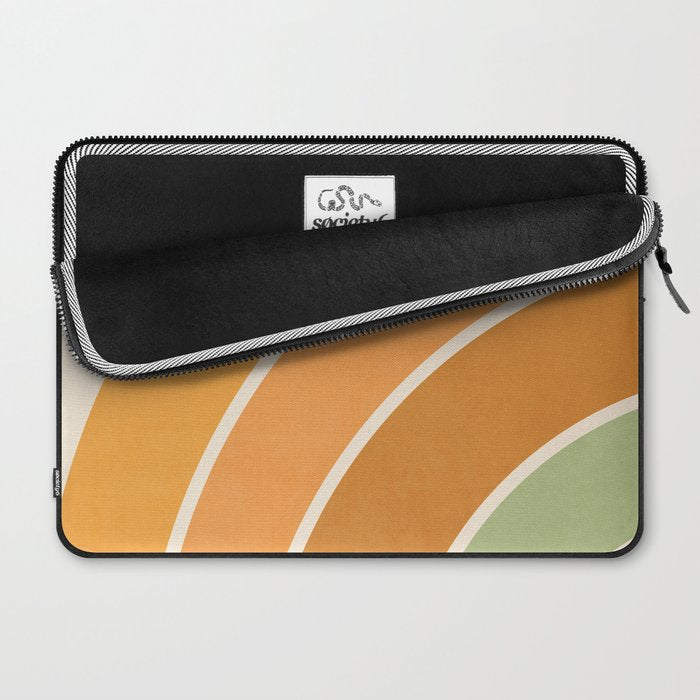 Retro curve Laptop Sleeve Gallery Image 2