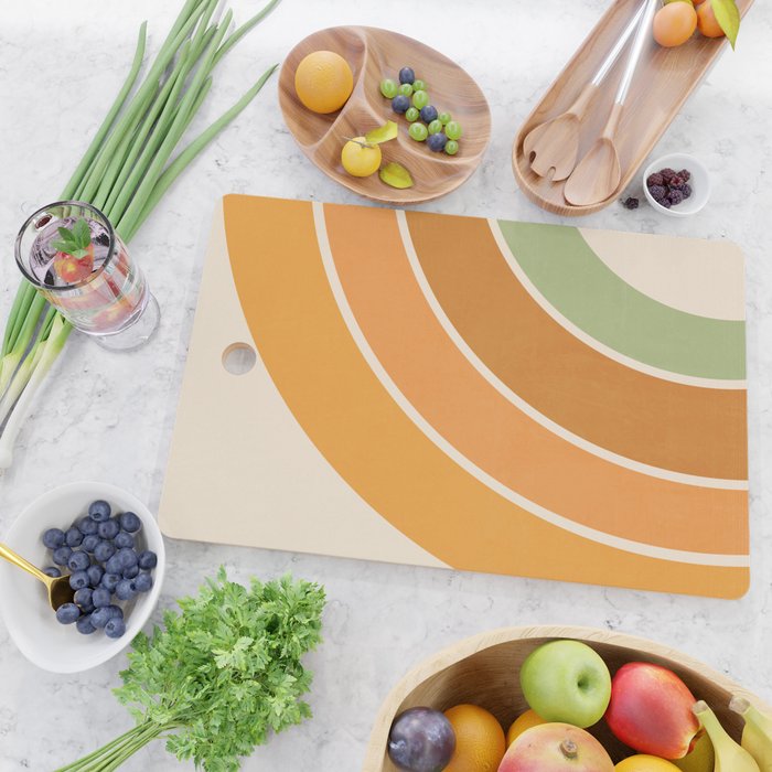 Retro curve Cutting Board Gallery Image 2