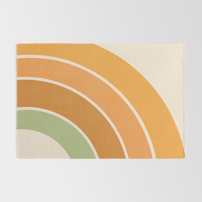 Retro curve Rug Gallery Image 2