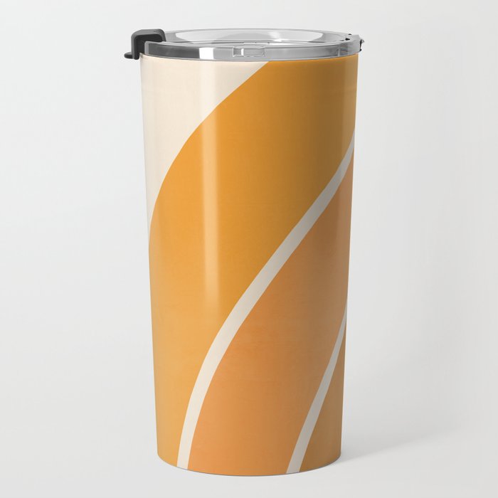 Retro curve Travel Mug Gallery Image 3