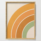 Retro curve Serving Tray Gallery Image 1