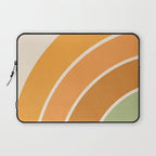 Retro curve Laptop Sleeve Gallery Image 1