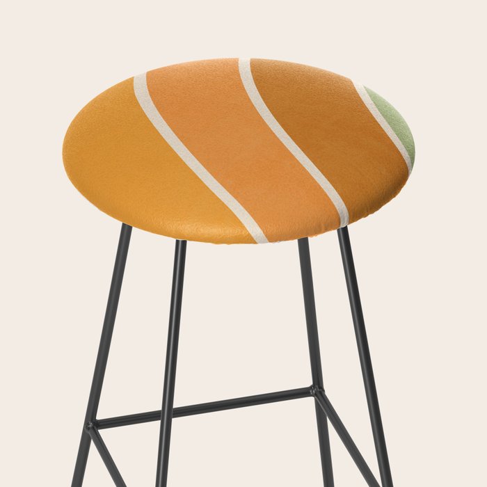 Retro curve Stool Gallery Image 2