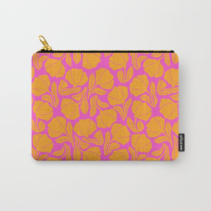 Boho Blooms - Yellow Carry All Pouch Gallery Image 1