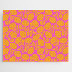 Boho Blooms - Yellow Jigsaw Puzzle Gallery Image 1