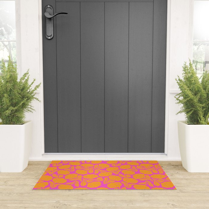 Boho Blooms - Yellow Welcome Mat Gallery Image 3
