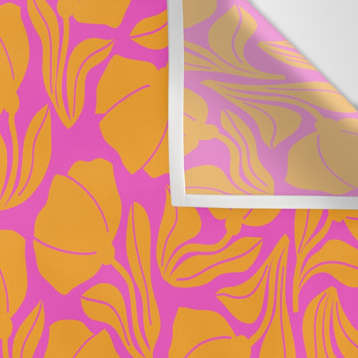 Boho Blooms - Yellow Wall Tapestry Gallery Image 3