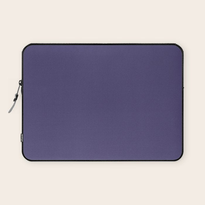 Lavender Purple Solid Color Laptop Sleeve Gallery Image 1