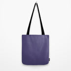 Lavender Purple Solid Color Tote Bag Gallery Image 2