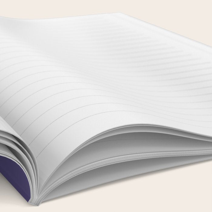 Lavender Purple Solid Color Notebook Gallery Image 2