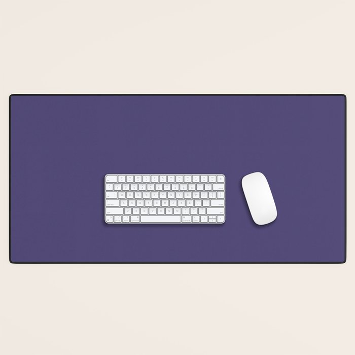 Lavender Purple Solid Color Desk Mat Gallery Image 1