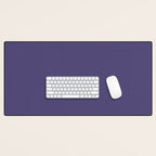 Lavender Purple Solid Color Desk Mat Gallery Image 1