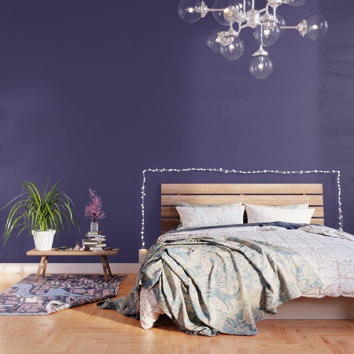 Lavender Purple Solid Color Wallpaper Gallery Image 3
