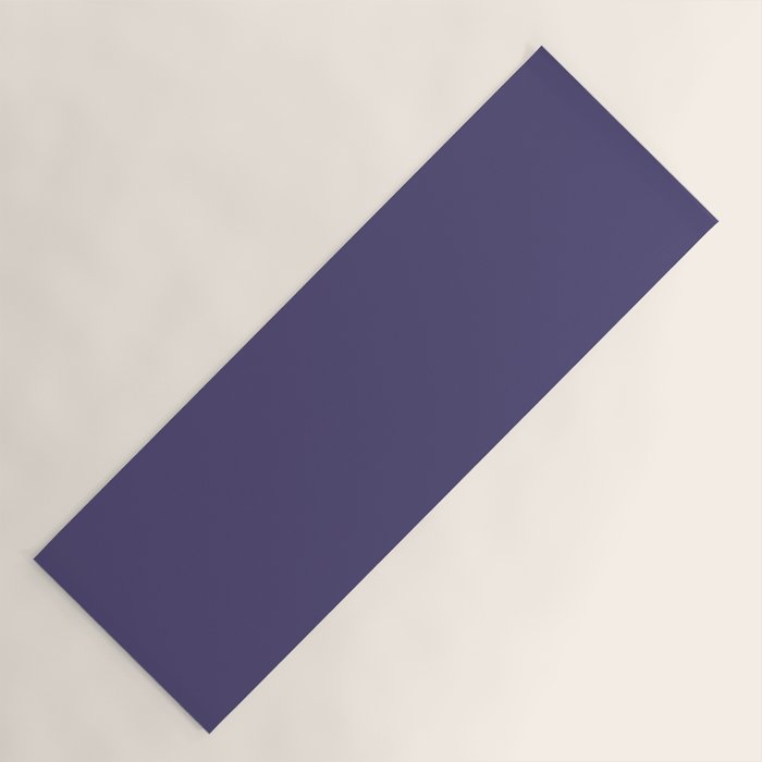 Lavender Purple Solid Color Yoga Mat Gallery Image 1