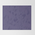 Lavender Purple Solid Color Throw Blanket Gallery Image 2