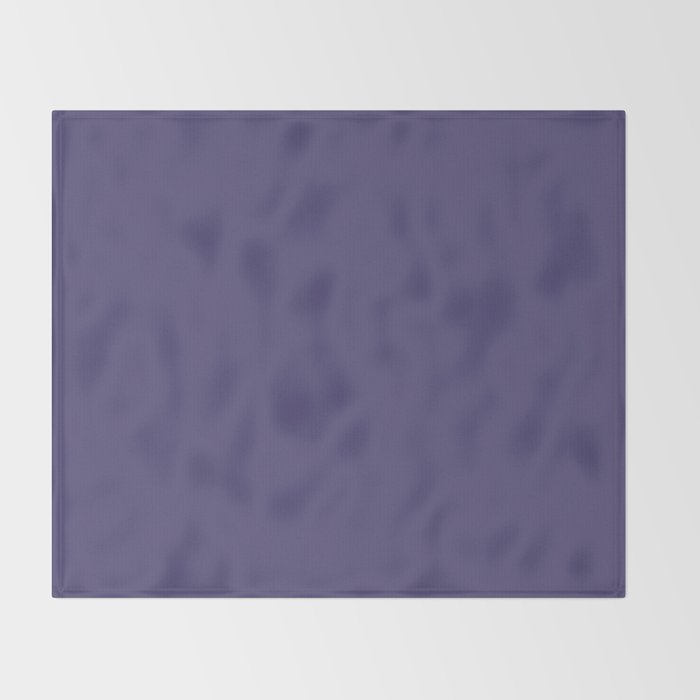 Lavender Purple Solid Color Throw Blanket Gallery Image 2