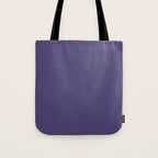 Lavender Purple Solid Color Tote Bag Gallery Image 1