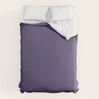 Lavender Purple Solid Color Comforter Gallery Image 6