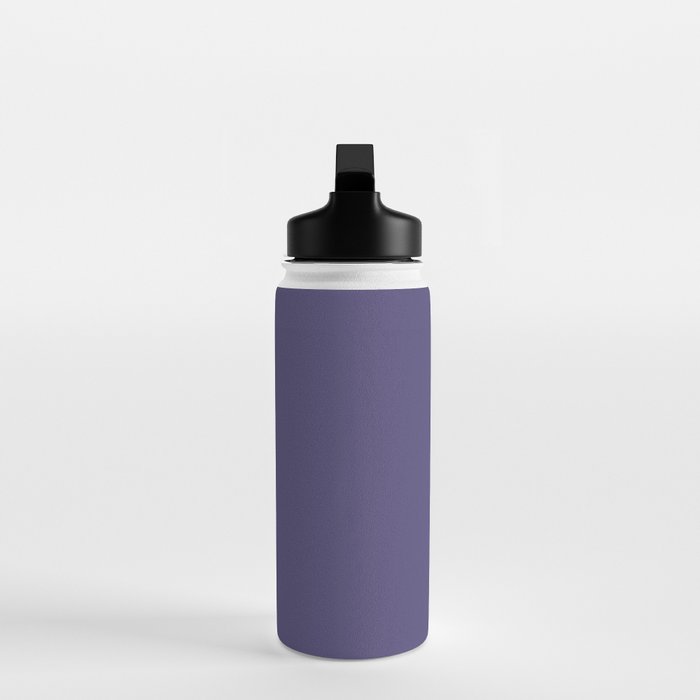 Lavender Purple Solid Color Water Bottle Gallery Image 3