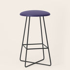 Lavender Purple Solid Color Stool Gallery Image 1