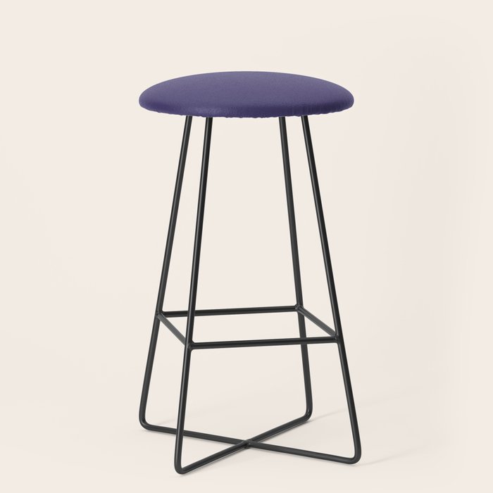 Lavender Purple Solid Color Stool Gallery Image 1