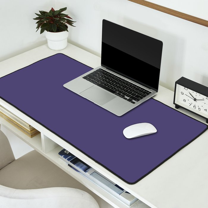 Lavender Purple Solid Color Desk Mat Gallery Image 2