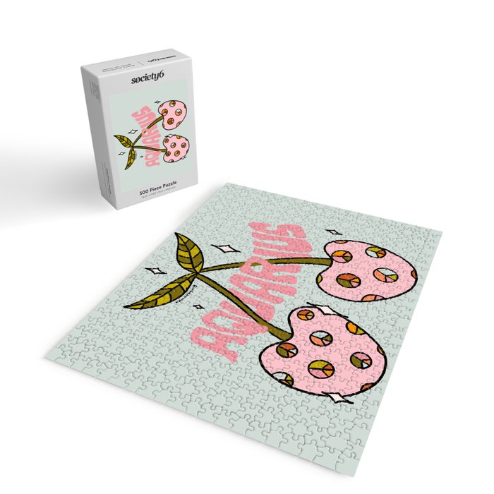 Aquarius Cherries Jigsaw Puzzle Gallery Image 2