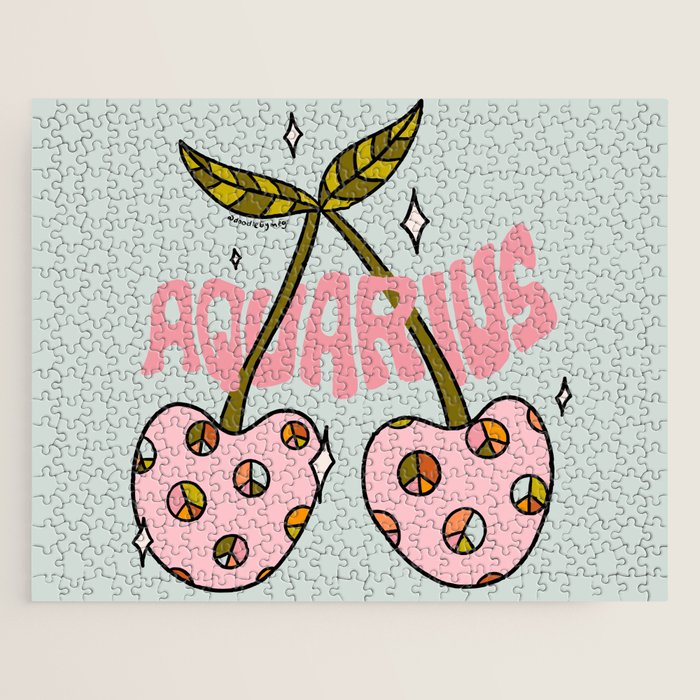 Aquarius Cherries Jigsaw Puzzle Gallery Image 1