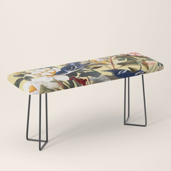 Floral and Birds XXIX Bench Gallery Image 1